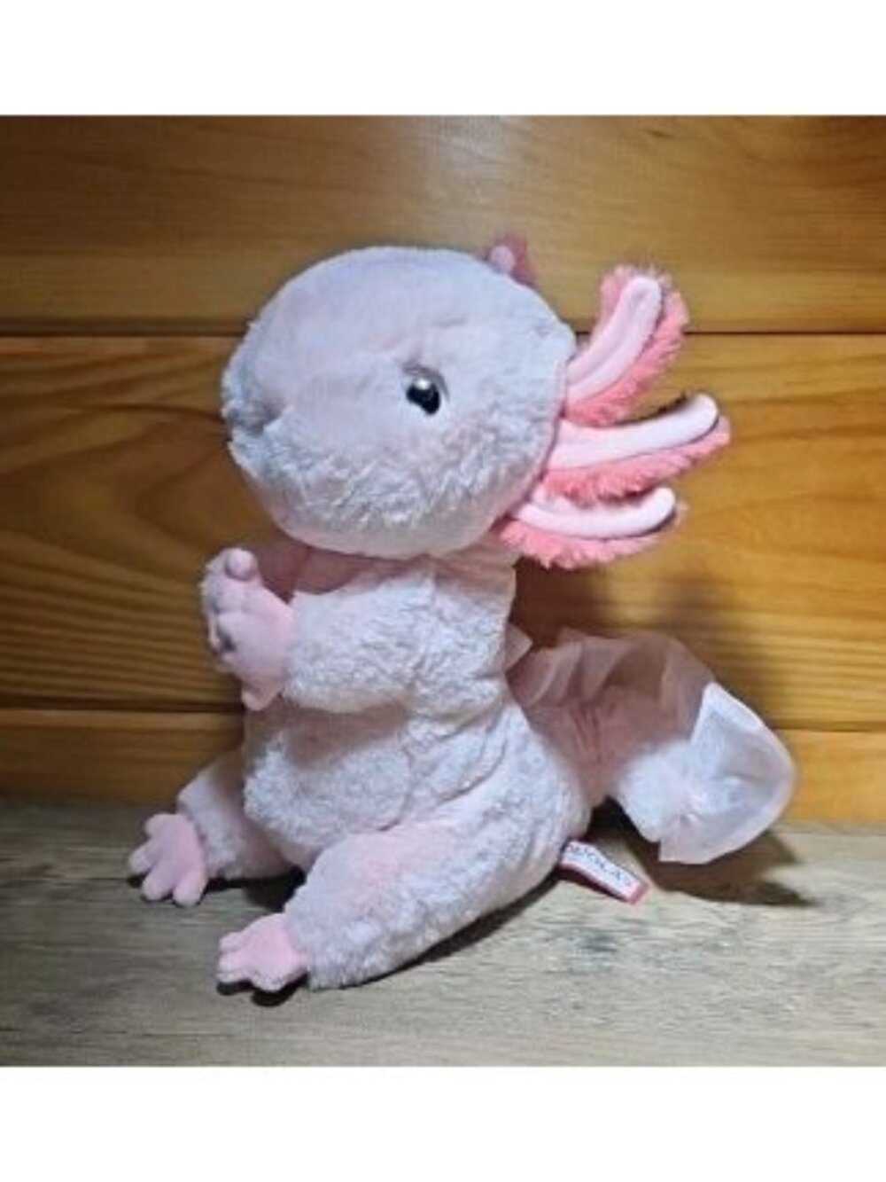 Douglas Luisa Pink Axolotl Plush Stuffed Animal 10”